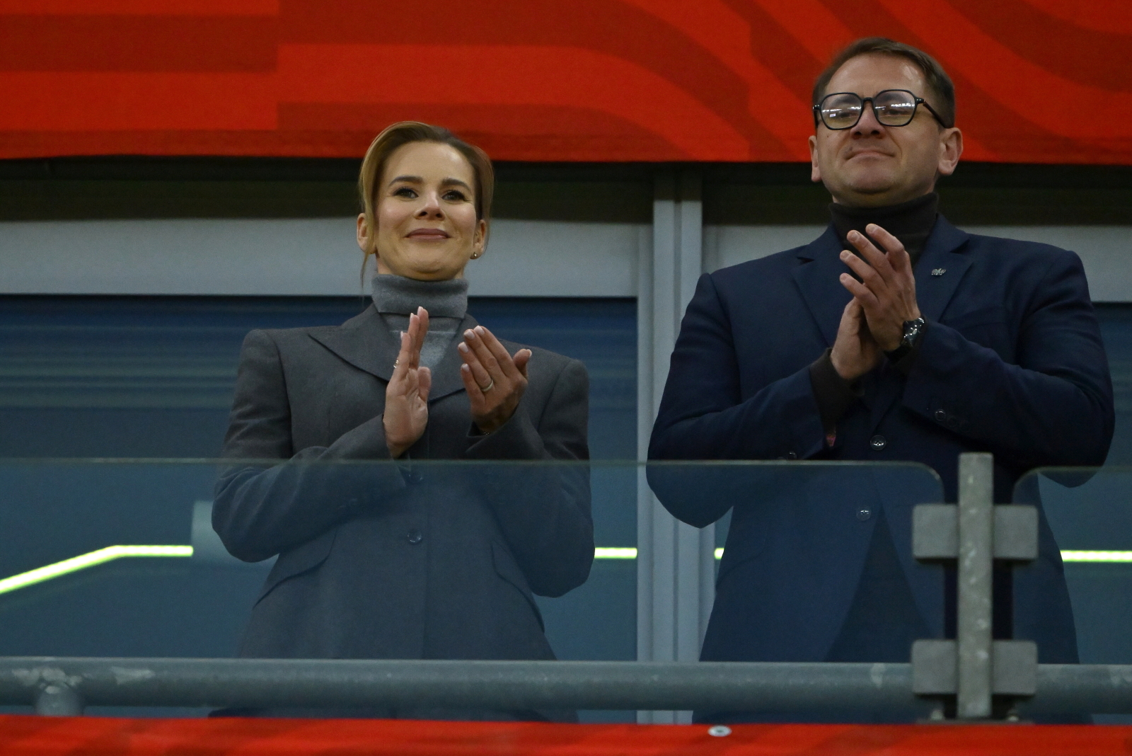 Marta Nawrocka wybrała się na mecz. I to nie byle jaki