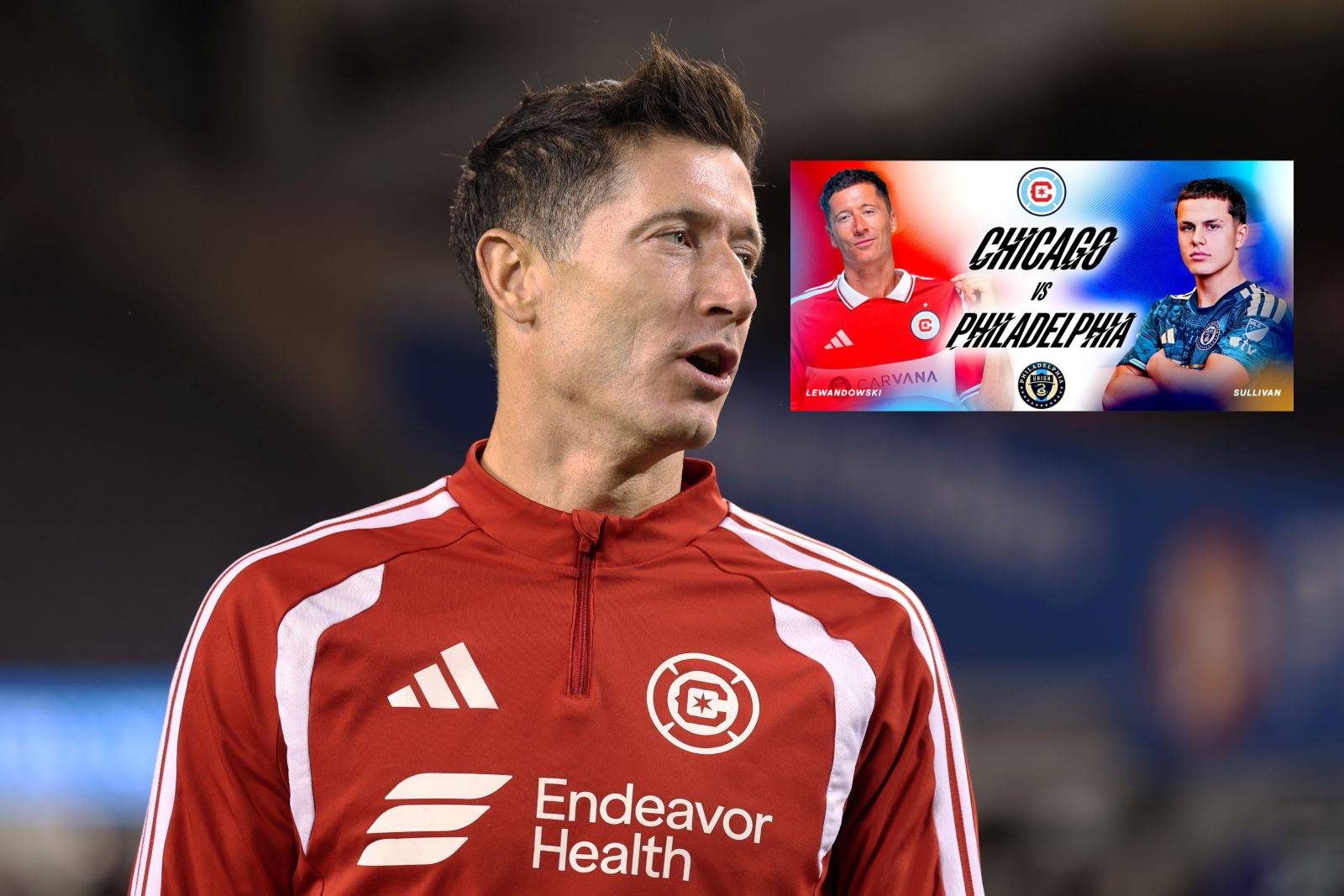 Lewandowski kontra 17-latek. Tak w USA zapowiadają hit