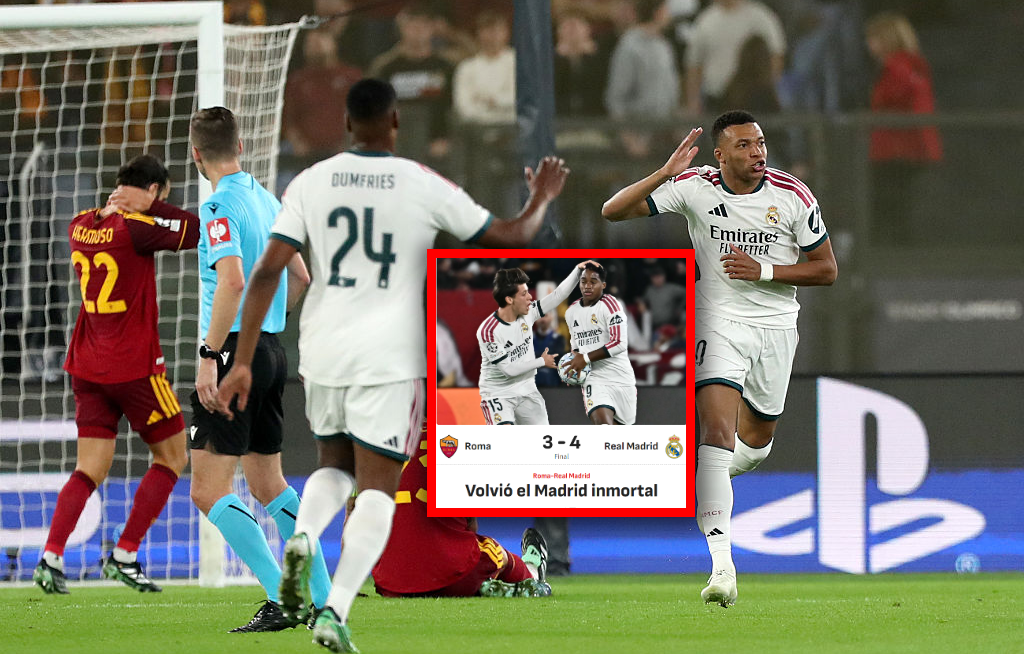Z piekła do nieba, Real Madryt upokorzył AS Romę. "Co za katastrofa"