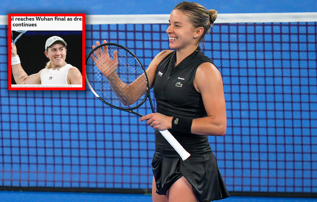 "Gra najlepszy tenis w życiu". Brytyjskie media wierzą w rywalkę Chwalińskiej