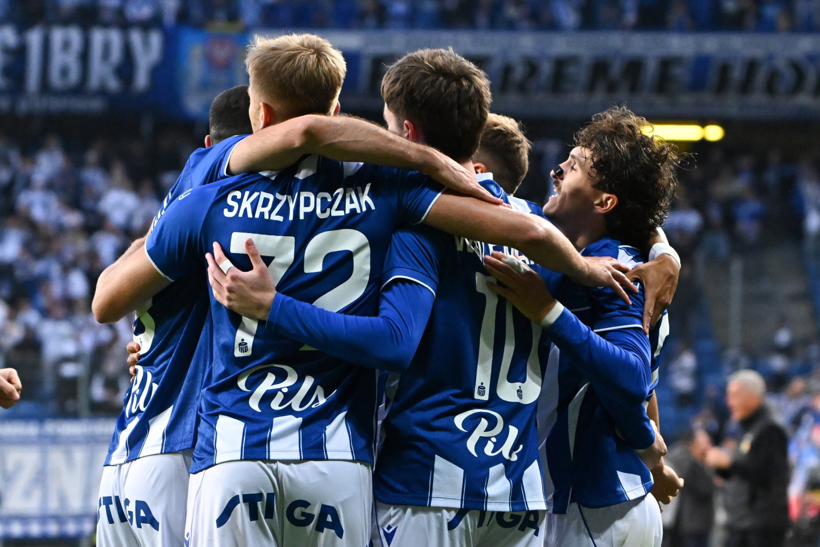 Podrażniony Lech Poznań rozbił Koronę Kielce