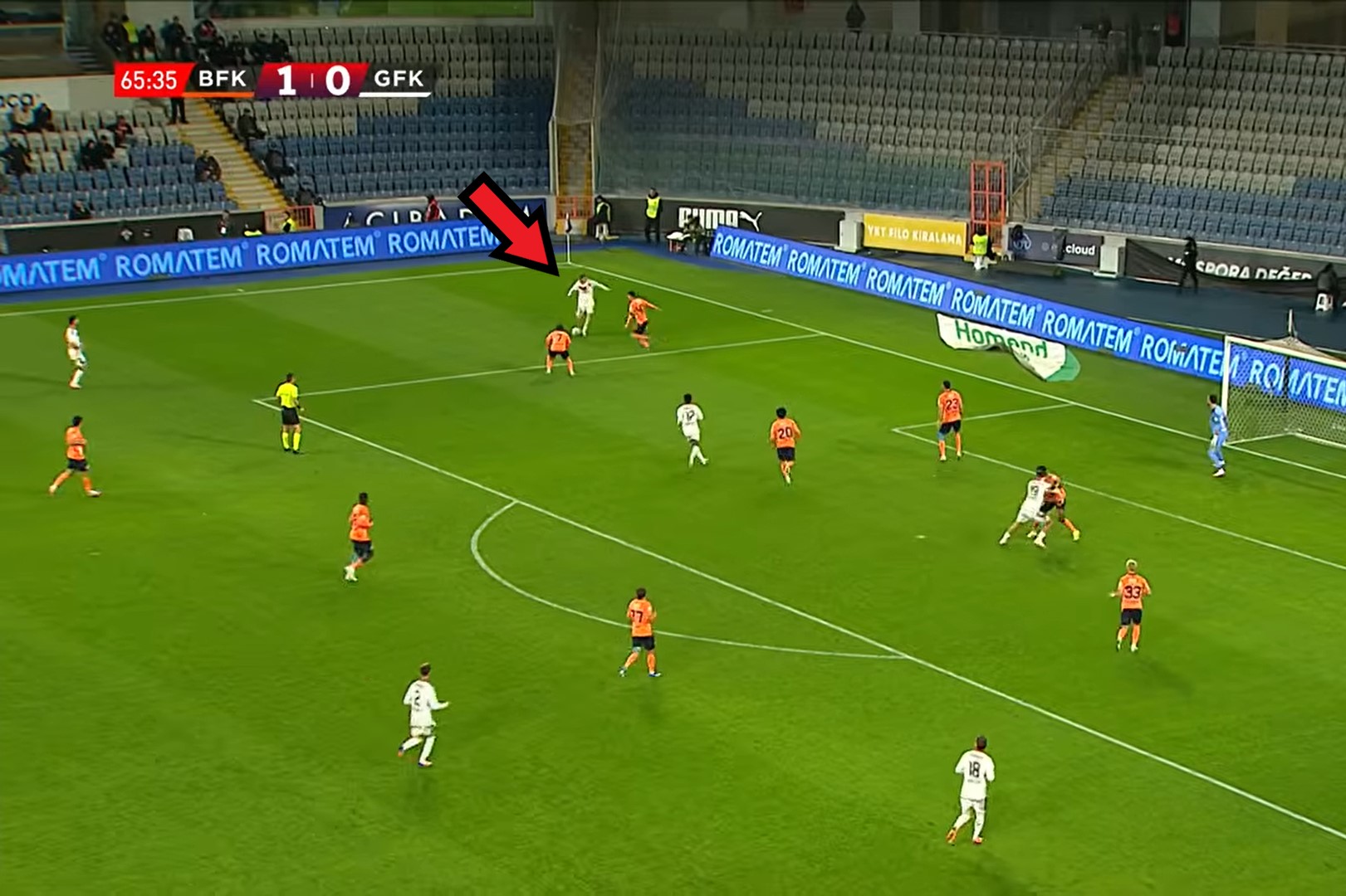 Asysta Kozłowskiego w "polskim" meczu. Pierwsza w tym sezonie [WIDEO]