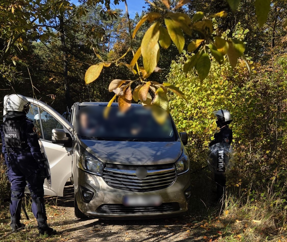 Mówili, iż przyjechali na grzyby. Policja nie dała się nabrać