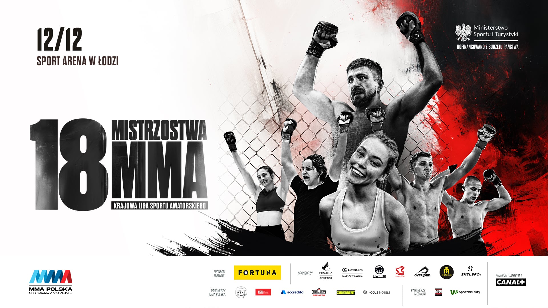 18. Mistrzostwa MMA odbędą się w Łodzi. Ruszyły zapisy