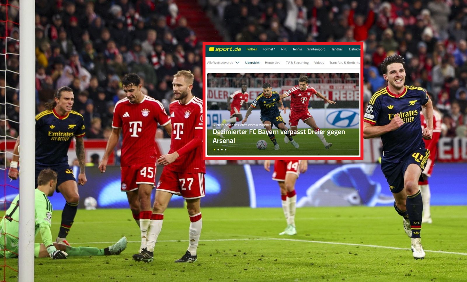 Bayern wypuścił wygraną z Arsenalem. Niemcy jasno ocenili hit LM