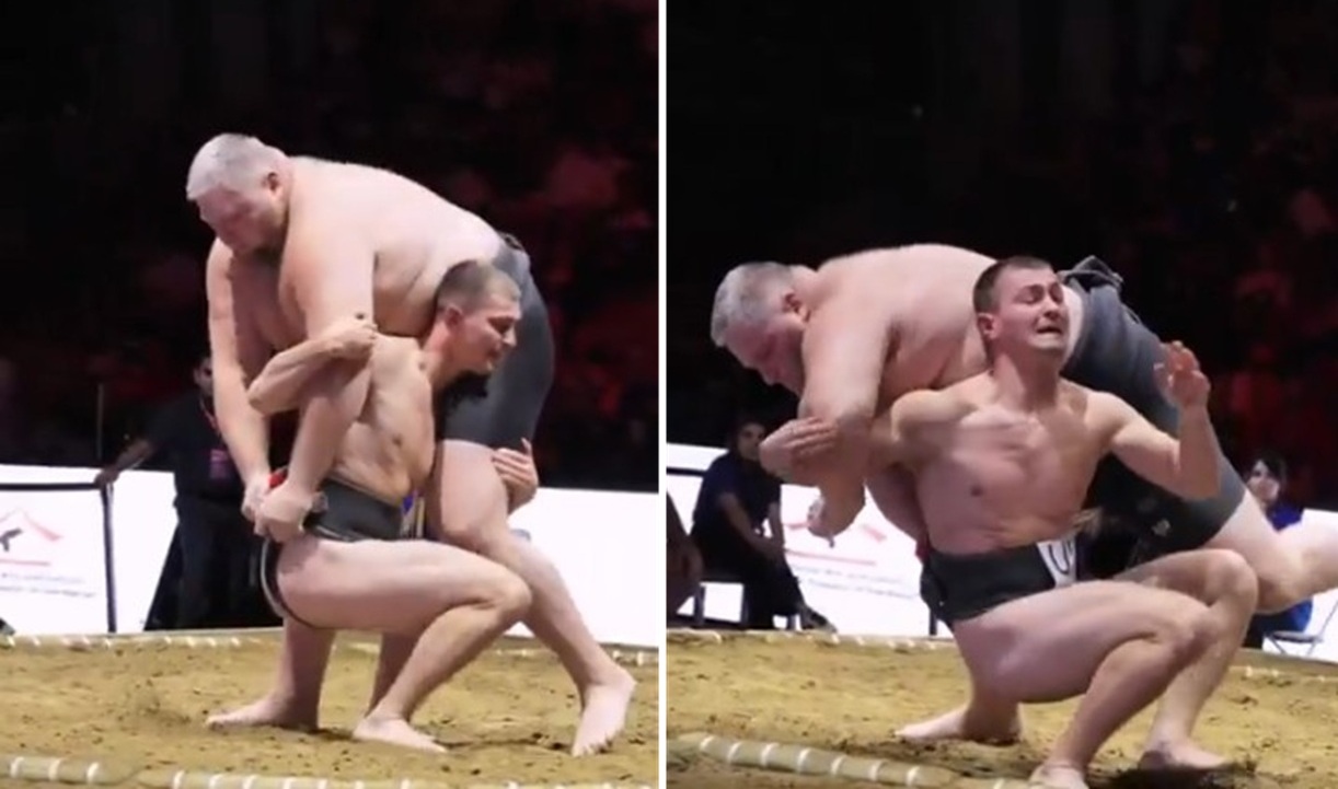 Ukrainiec pokonał Polaka. Dzieliło ich... 130 kg