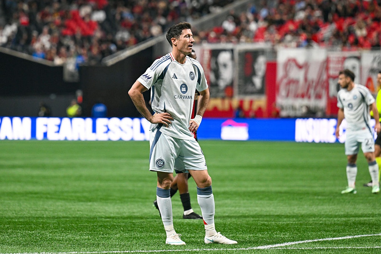 Bezbarwny mecz Lewandowskiego. Tak ocenili go Amerykanie