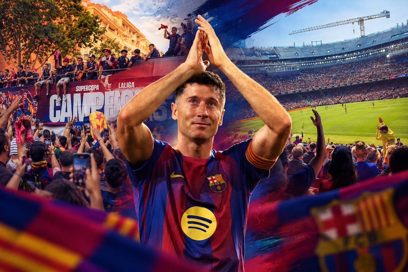 Pierwsze takie El Clasico od lat. Jak Lewandowski sprawił, iż Polacy pokochali Barcelonę