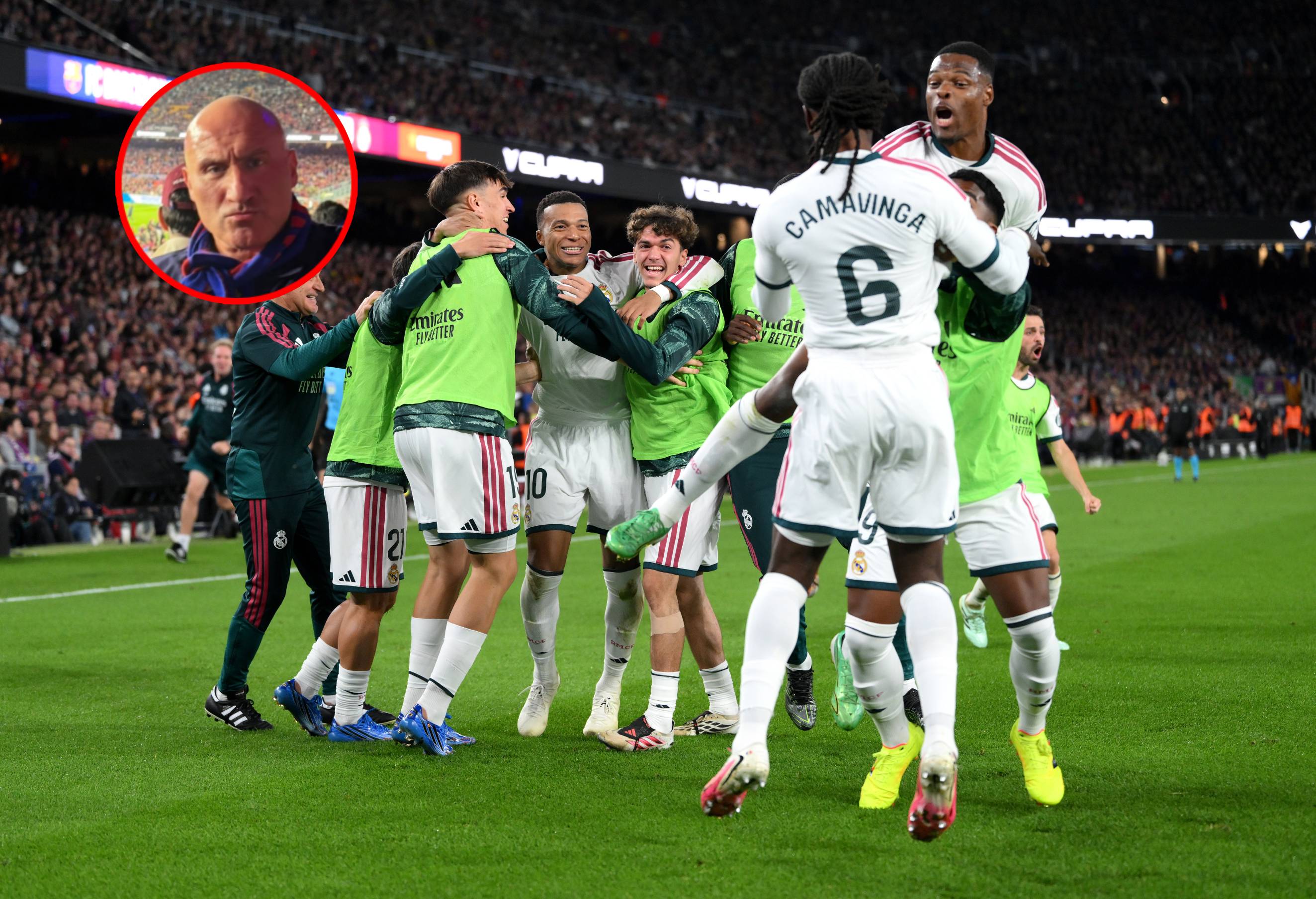 Wrzucił zdjęcie z trybun. Od razu rozpoznasz, kto był na El Clasico