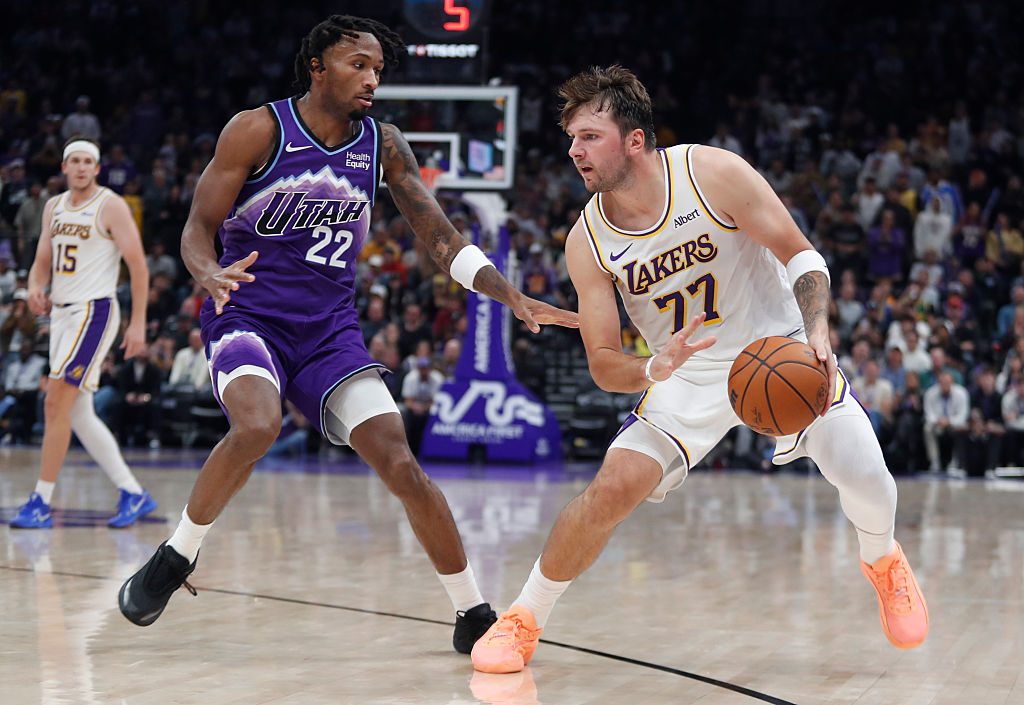 Rollercoaster dla Lakers. Doncić szalał