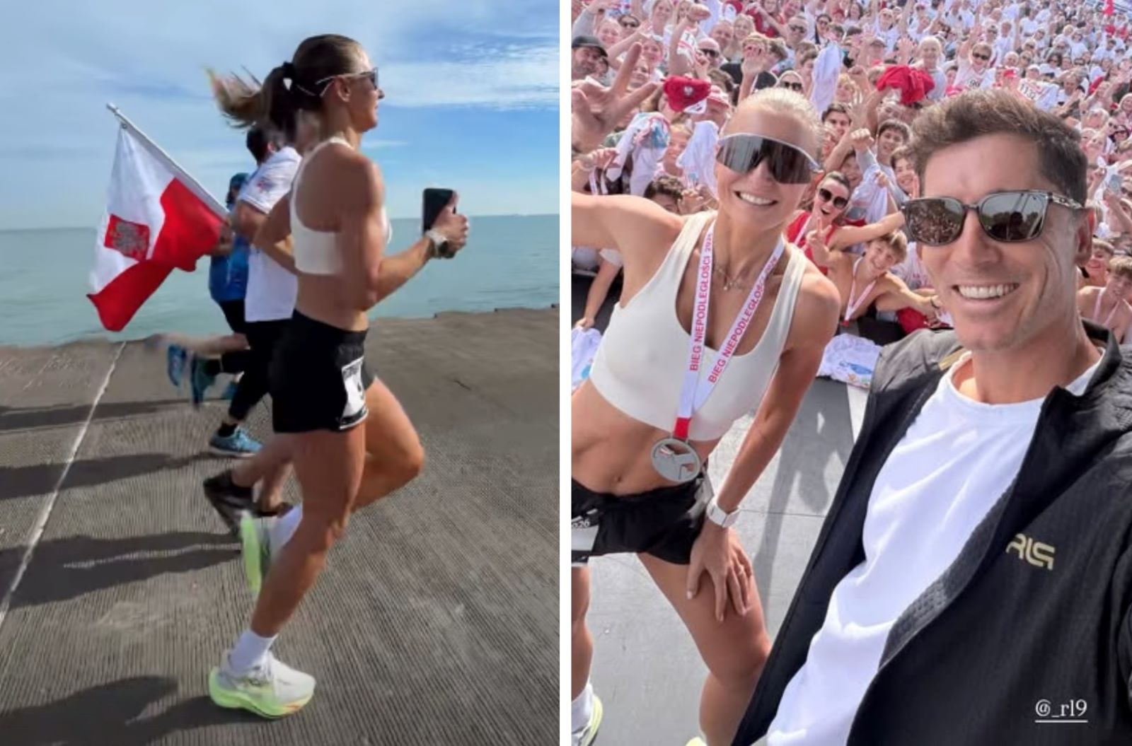 W takim czasie Lewandowska przebiegła 10 km. Stanęła na podium!