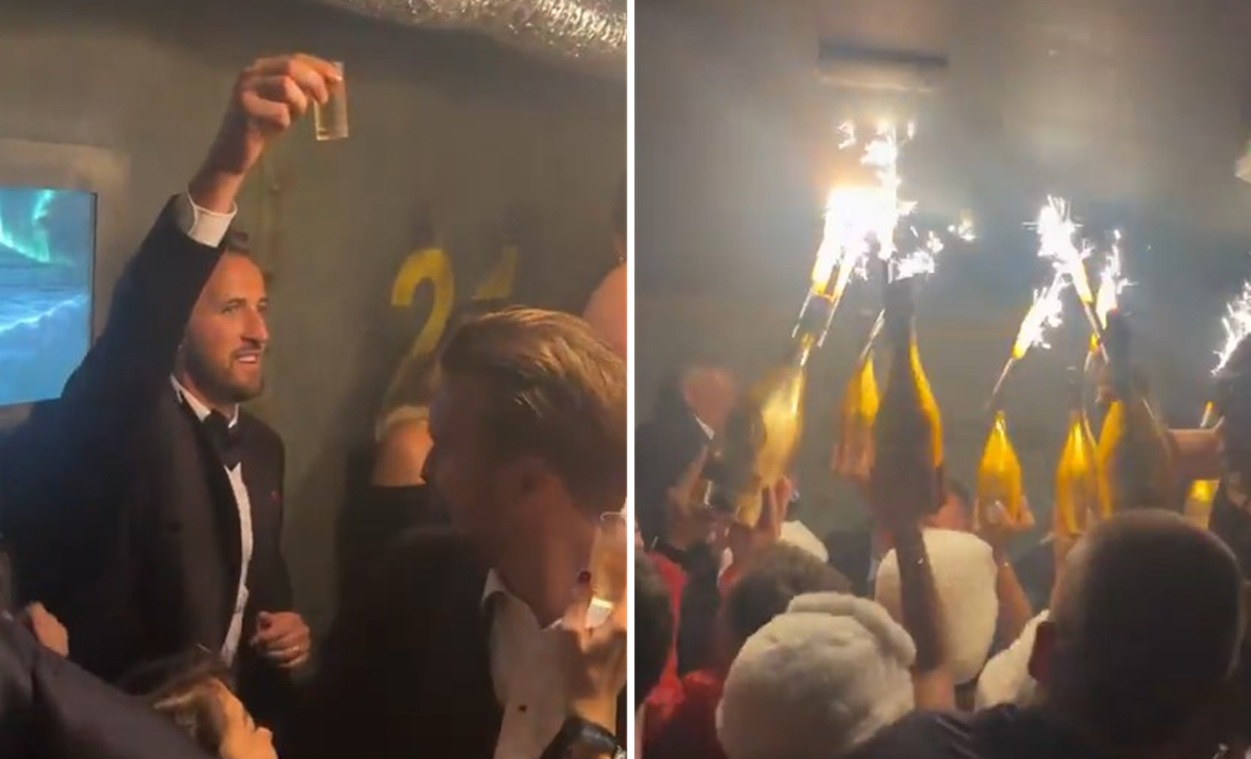"Do białego rana". Tak Kane świętował po gali