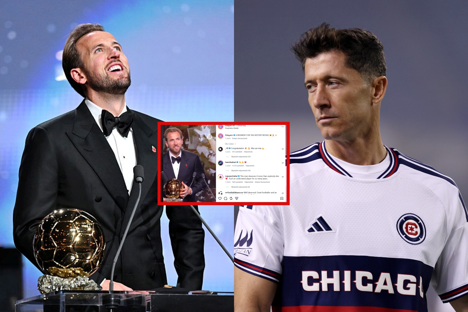 Tak zareagował Lewandowski na sukces Kane'a. Klasa!