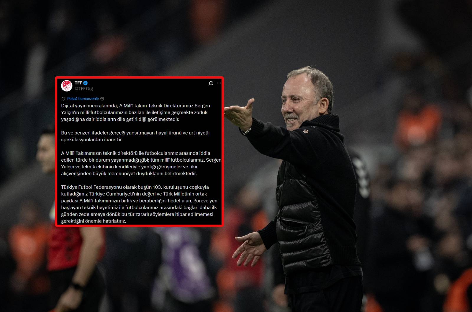 Reprezentanci mieli ignorować selekcjonera. Jest komunikat federacji